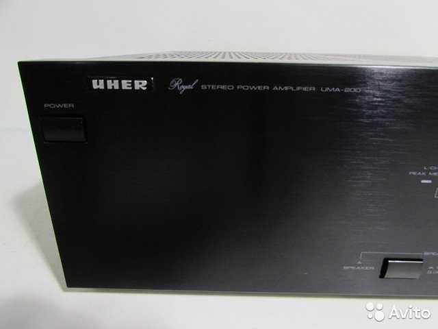 UHER UMA-200 ( оконечный стерео усилитель, 2 х 200 вт. на 8 ом ...