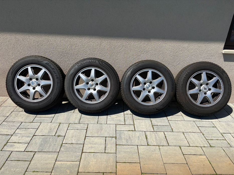 Set jante aliaj + anvelope iarna Yokohama 195/65/R15 – VW / Audi / Skoda / Seat