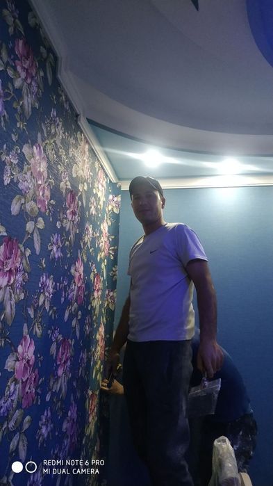 Malyarka  gipisakardon kafel yevro remont ustalar bor  malyar usta