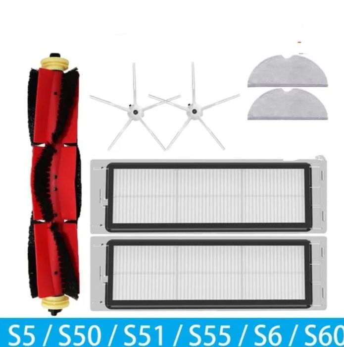 Pachet 7 Accesorii aspirator Roborock S5 Max S6 Max
S5 S6 MAX S7 S60 S