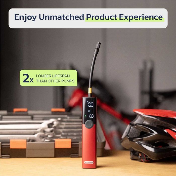 НОВА! Електрическа помпа за гуми Woowind BP188 150 PSI с авто стоп