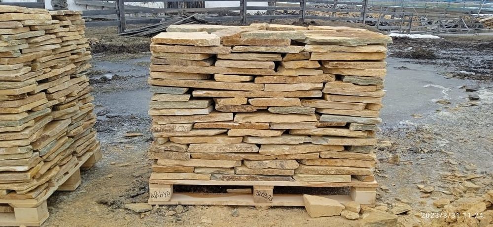 Плитняк/камень для облицовки