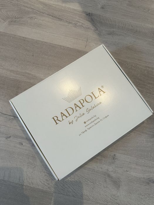 Сватбен халат Radapola + подарък Обеци перли