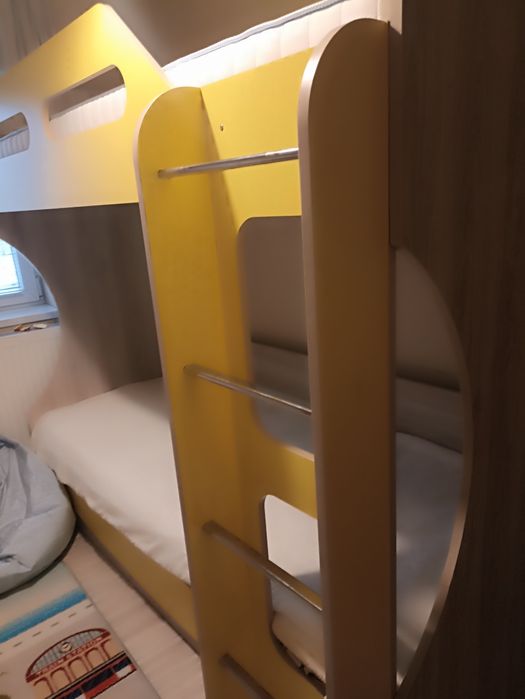 Двуетажно легло за матраци 82/190 (с включени подматрачни)