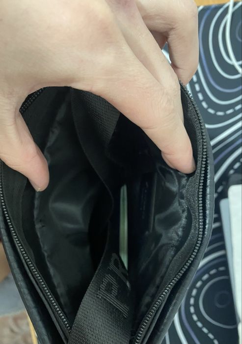 барсетка прада кожа