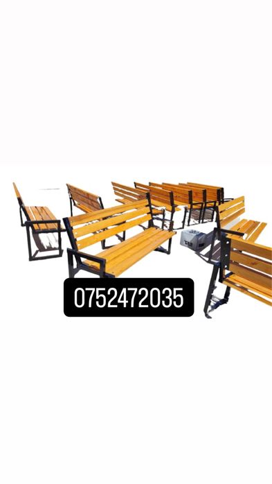 Cos de gunoi/Banca de parc/gradina