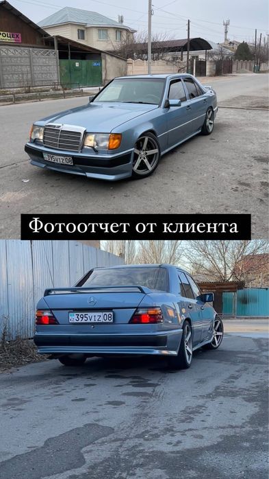 Бампер передний задний мерседес W210.W202.W124.W201