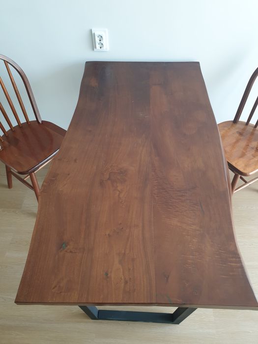 Комод,  тумба, деревянный стол из срубы карагача