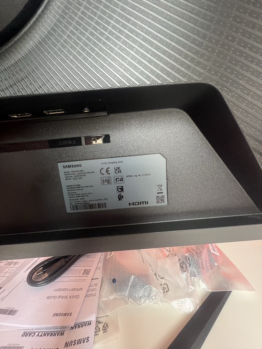 Гейминг монитор Samsung - Odyssey G5 32CG510E, 32'', QHD, 165Hz, 1ms, VA, черен