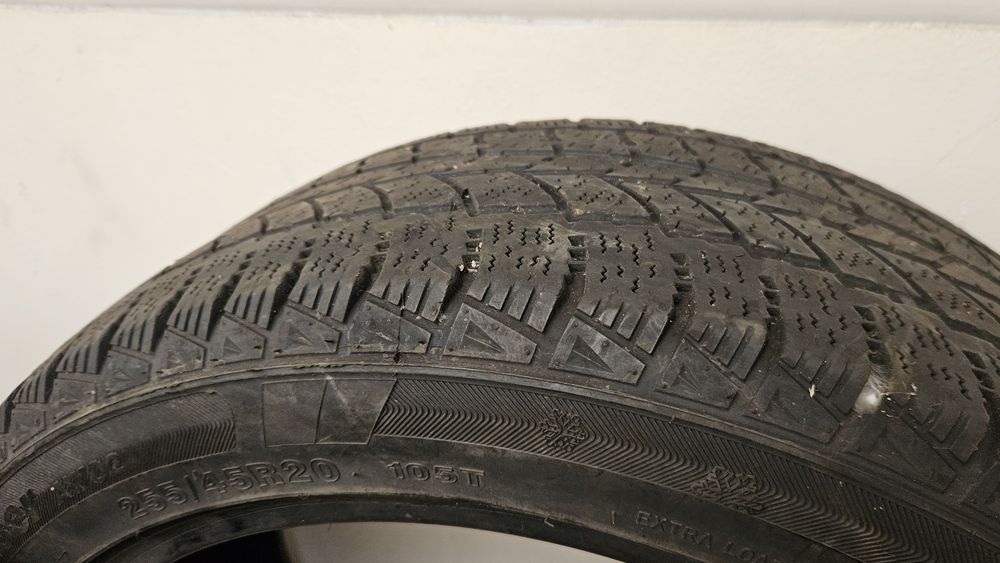 Зимние шины пара.