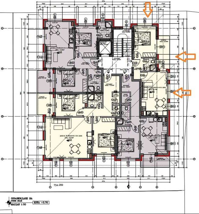 Продава се Тристаен апартамент в Хасково, Овчарски - 68 кв.м за 611 €/кв.м - Снимка #6