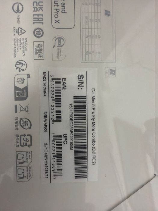 PRET FIX! Drona dji mini 5 pro fly more combo 3 baterii controller rc2 nou sigilat