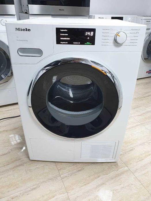 9кг Wi-Fi - Miele T1 Сушилня с Термопомпа и Аларма Миеле 12м Гаранция