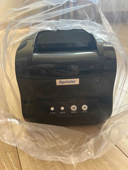 Xprinter 365B с коробкой, без провода б/у