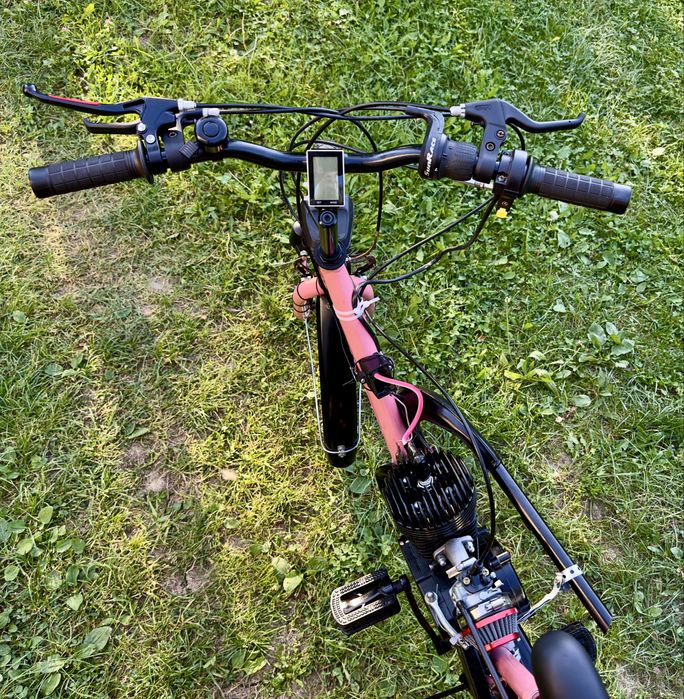 Bicicletă cu motor 100cc