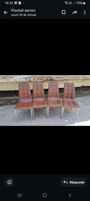 Vand 4 scaune în stare foarte buna