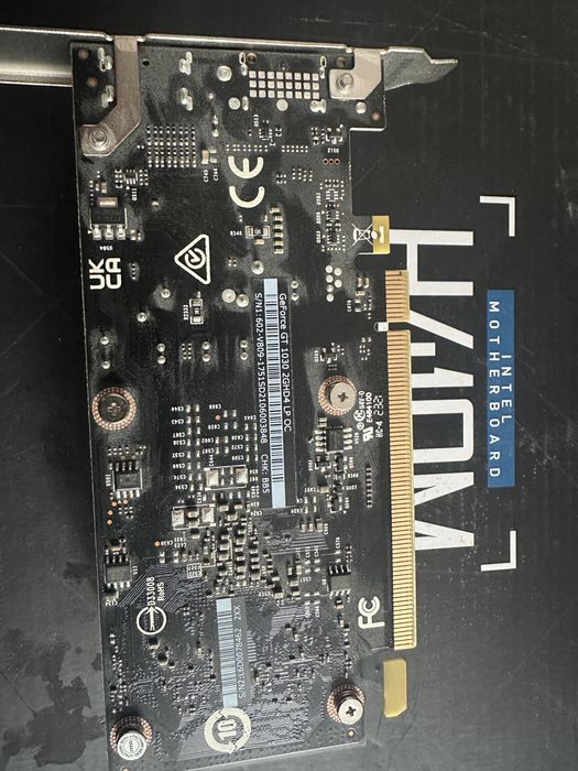 GeForce GT 1030.