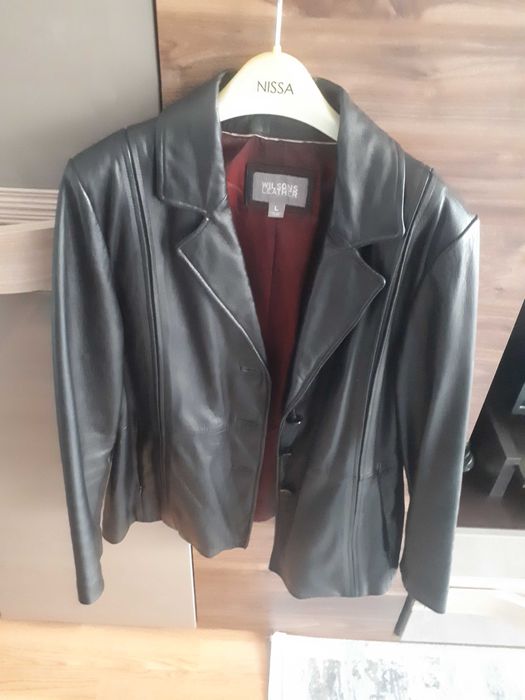 2 geci din piele naturala pentru femei, marimea M si L,Wilson Leather.