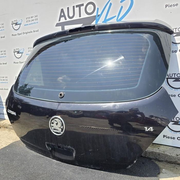 Haion negru Z20R cu luneta Opel Corsa D facelift