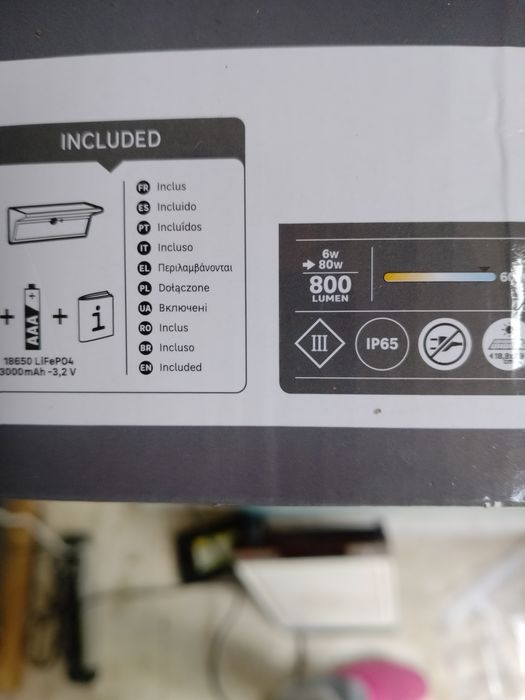 Lampa solară 100 w baterie Li Ion