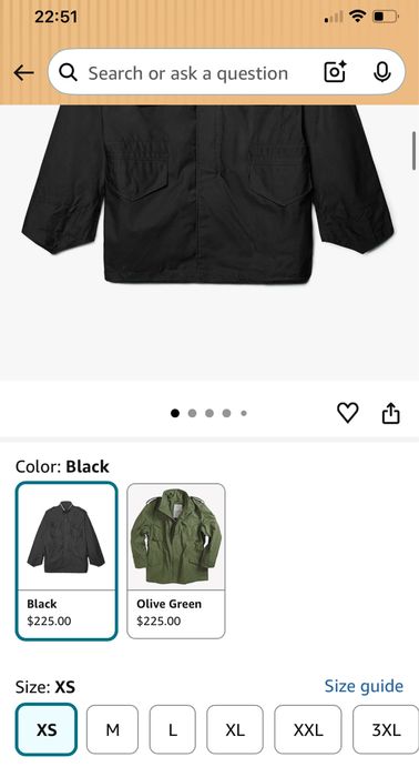 Полевая куртка Alpha industries m65 black