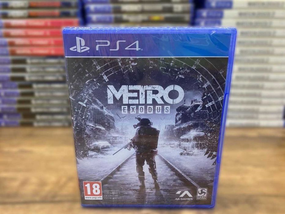 Новый Метро Исход Пс4/ Metro Exodus PS4/PS5 Большой Выбор Дисков
