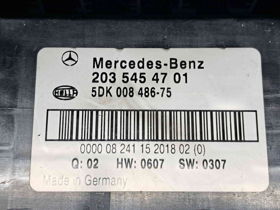 Panou sigurante Mercedes Clasa C Coupe (CL203) [Fabr 2001-2011] 20354