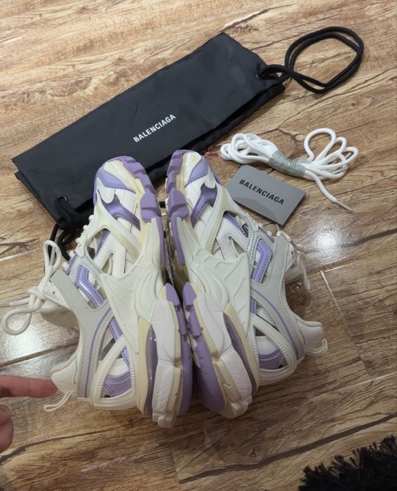 Balenciaga Track 2.0 Purple White Noi Originali 37