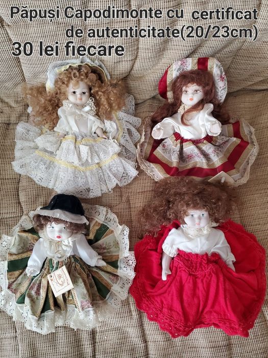 Păpuși Capodimonte originale