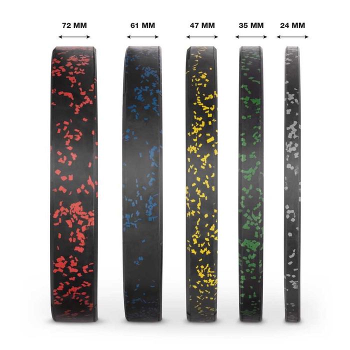 Олимпийски Дискове Training Bumper AMILA - 2×15 кг, Тежести