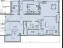 Тристаен апартамент Коматево