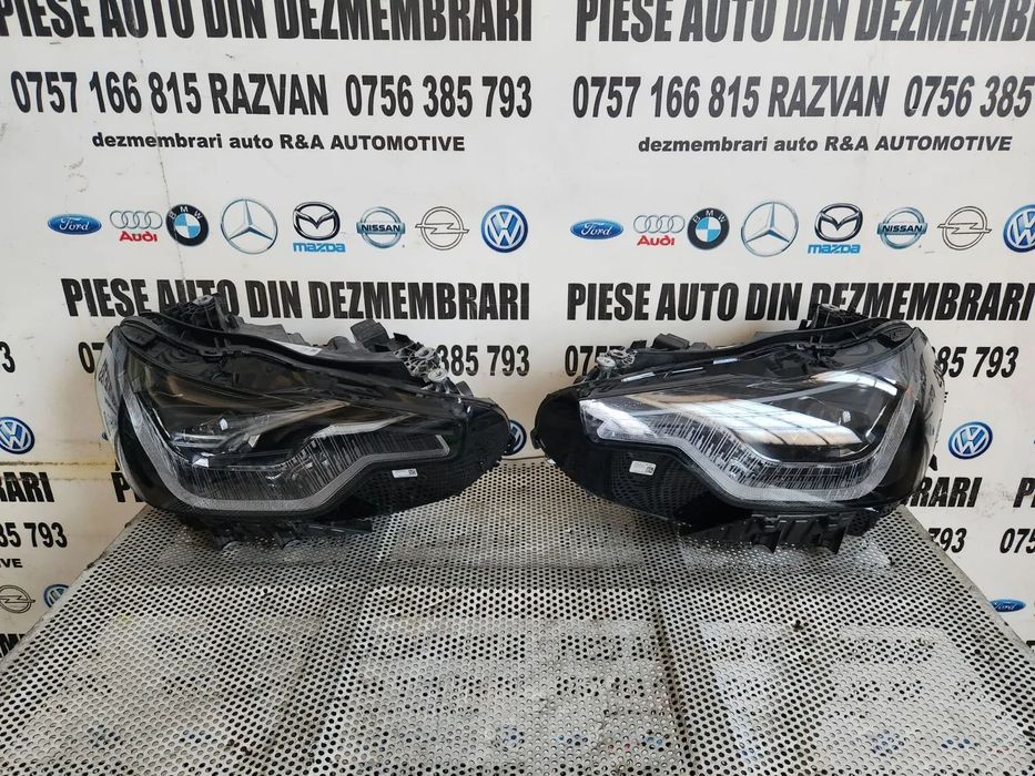 Faruri Far Stanga Dreapta Full LED Bmw G42 G87 Complete Volan Stanga Model SHADOW Impecabile Cod
