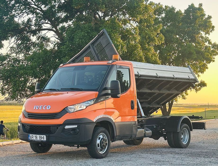 Iveco Daily 35c18 2018 Basculabil pe cutie 3.0Diesel