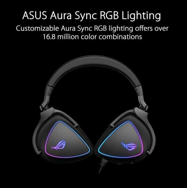 ЧИСТО НОВИ Геймърски слушалки Asus ROG Delta S (ПРЕМИУМ КЛАС).
