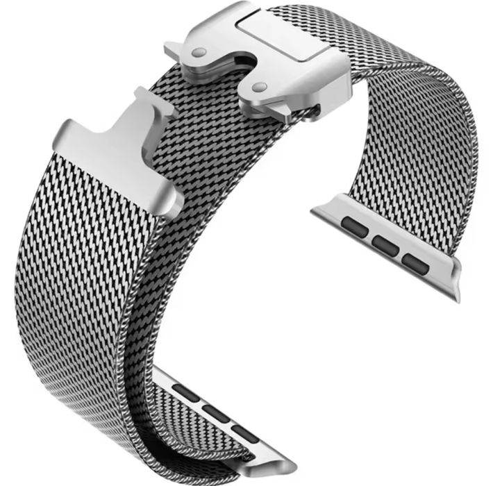 Curea Metalic Clips Compatibila Ceas Apple Watch Ultra Husa