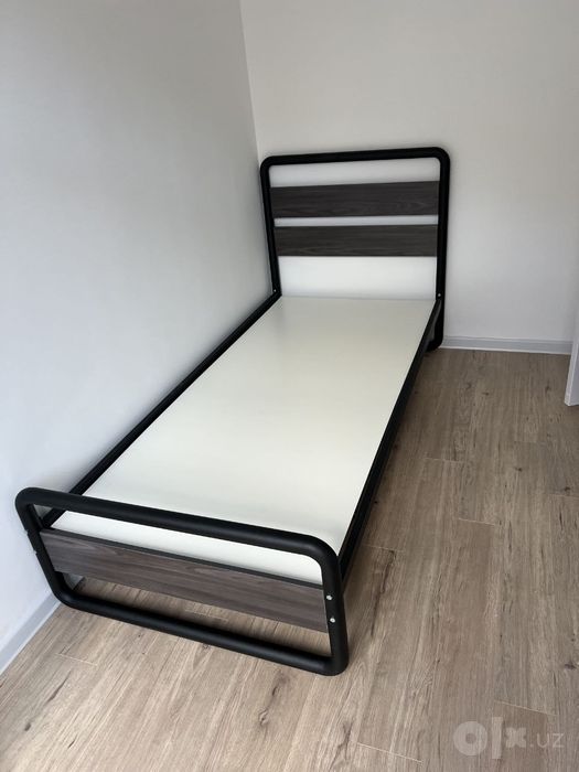 Односпальная кровать 1  kishilik kravat loft optom одноместный матрас
