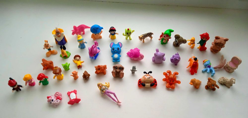 Игрушки от киндера. Больше 150 штук