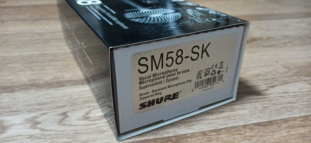 Микрофон Shure sm 58 новый