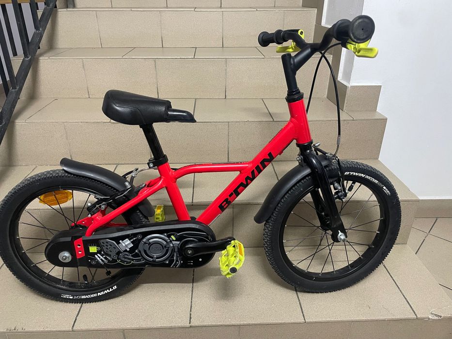 Bicicletă 16 inch 4-6 ani DISCOVER 500.