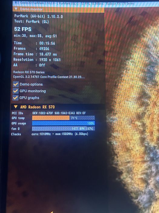 Pc i5 7500 rx570 4gb ssd/ddr4