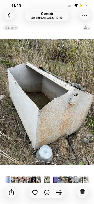 Бак для воды. Обьем 2,5 куб. метров.