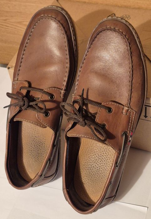 Mocasini piele naturală Tommy Hilfiger M44