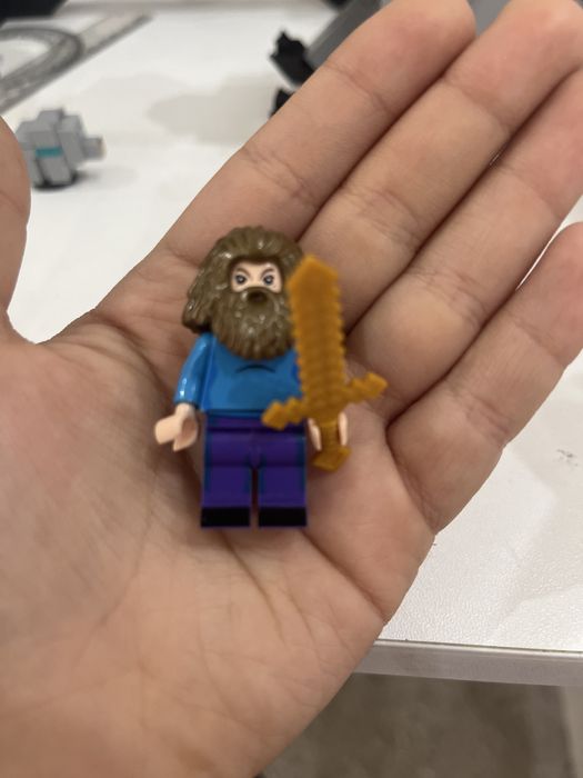 Лего майнкрафт собачка