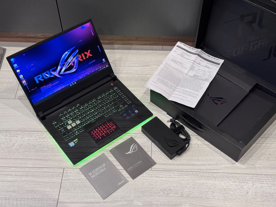 15.6 IPS 120hz /GTX 1660Ti 6GB/ i7 / 16GB /512ssd/Asus ROG STRiX / RGB