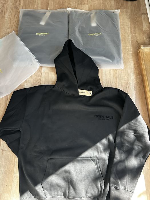 Hanorac Essentials Fear of God Negru M/L