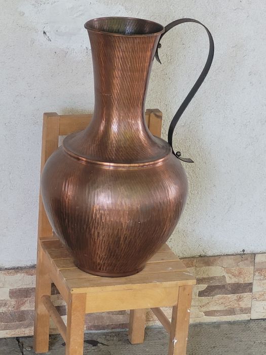 Vaza  60cm ulcior carafa de 13 litri din cupru hand made