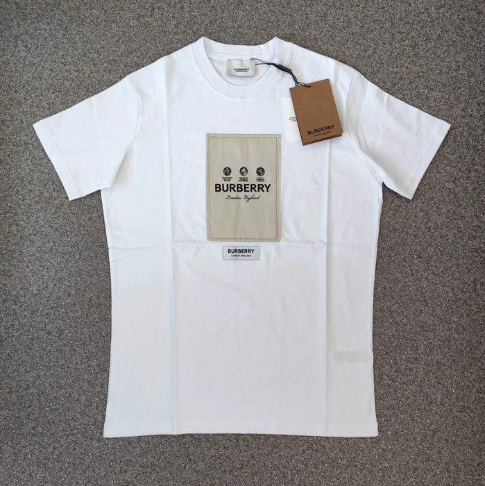 Мъжка памучна тениска фланелка блуза Burberry 2025