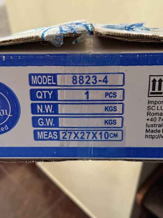 Lustra led  cu telecomanda pentru setarea intensitatii si a culorii rece si cald