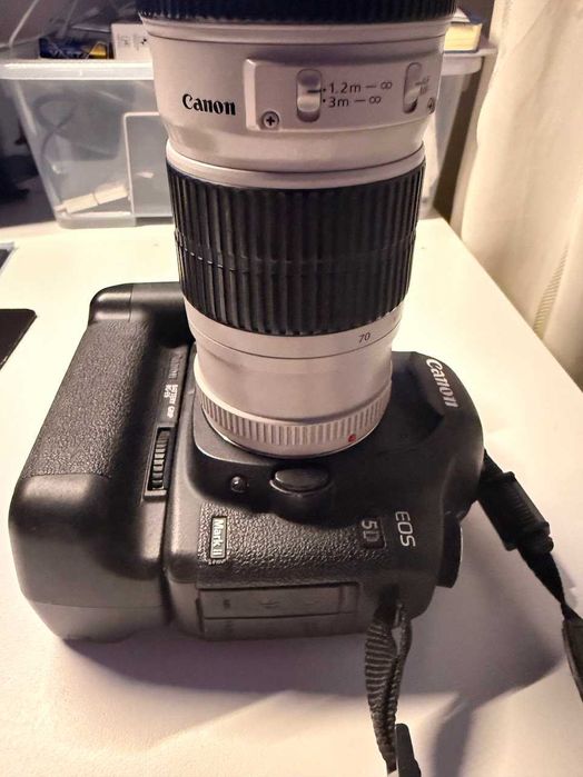 Canon EOS 5D Mark II + 70-200mm f/4L + Grip BG-E6 | Kit profesional