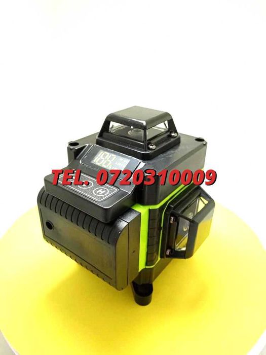 Nivela Laser Verde 16 Linii Laser Cu Control De La Distanta Pentru Masuratori Aliniere Si Trasare In Constructii Cu Specificatii Conform Titlului